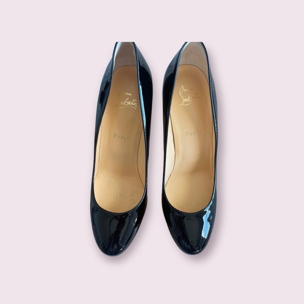 Christian Louboutin Bianca Platform Pumps Black size 40(10) - Picture 2 of 12
